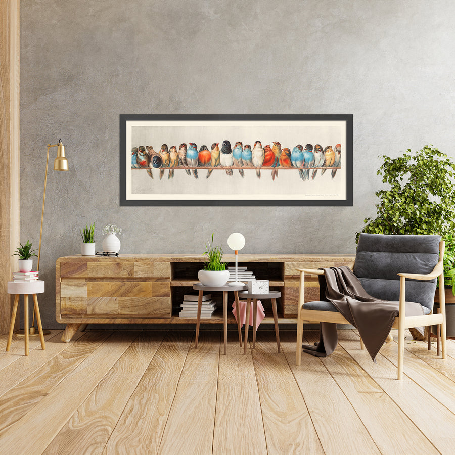 Ein Sitzplatz für Vögel von Hector Giacomelli, 1880 