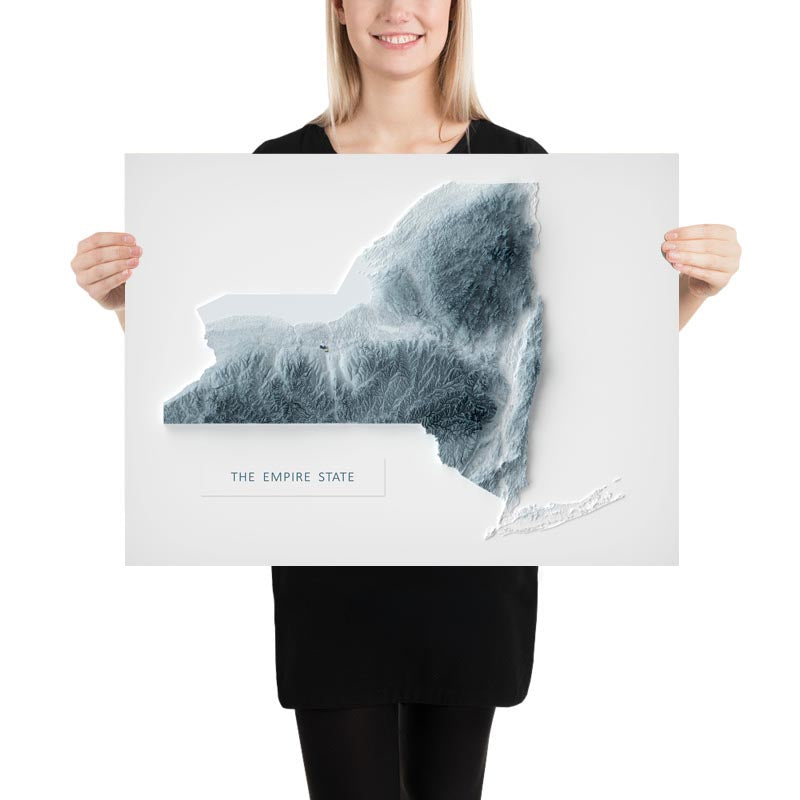 Personalised 3D Relief Map - Make Your Own Topographical Map of Anywhere in the World