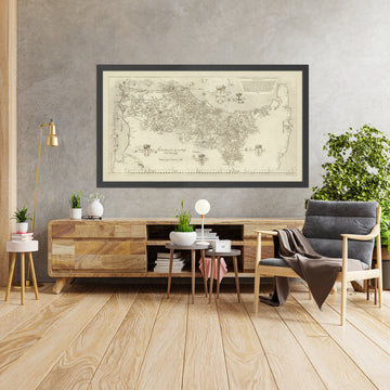 Seltene alte Karte von Portugal von Seco, 1562: Lissabon, Porto, Coimbra, Algarve, Azoren 