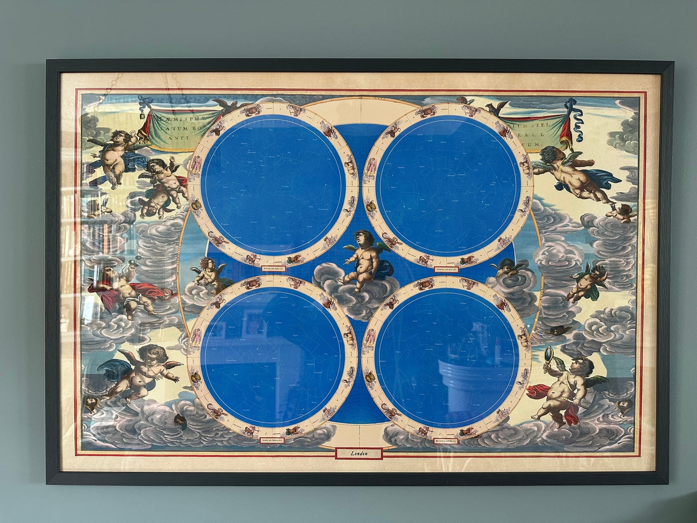 Personalisierte alte Sternenkarte: Personalisierte Himmelskarte für ein bestimmtes Datum, Geburtstag, Jubiläum