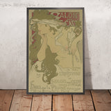 Salon des Cent, 20th Exhibition by Alphonse Mucha, 1896