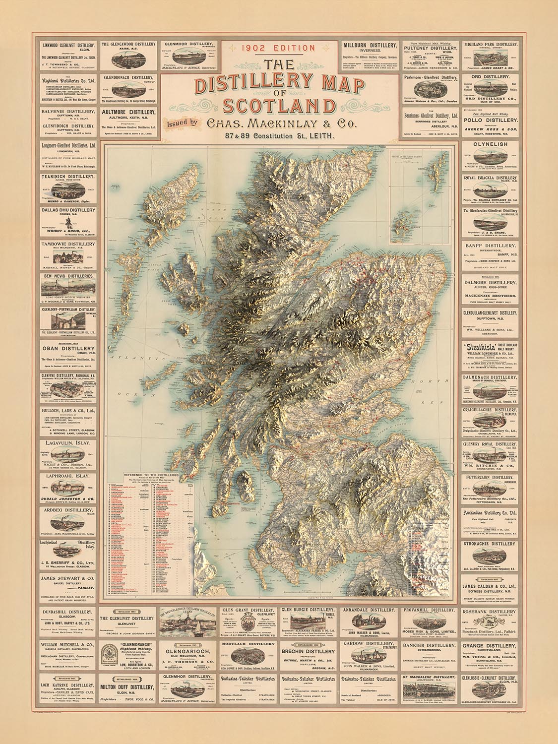 Image showing the difference between an Original map and a map that has undergone the Unique 3D transformation