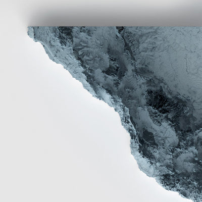 Texas Topographic 3D Relief Map