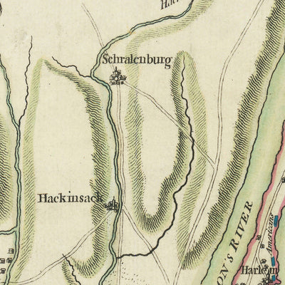 Alte Infografik der Schlacht um Long Island von Sayer & Bennett, 1776: Britische Landung, amerikanischer Rückzug, Marinepräsenz