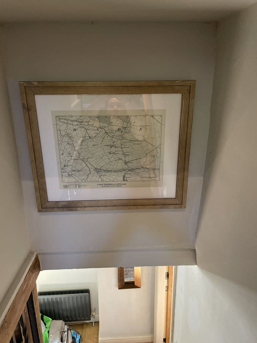 Mapa antiguo personalizado - Crea tu propio mapa de calles con código postal/código ZIP de los años 1800 y 1900 de la Ordnance Survey 