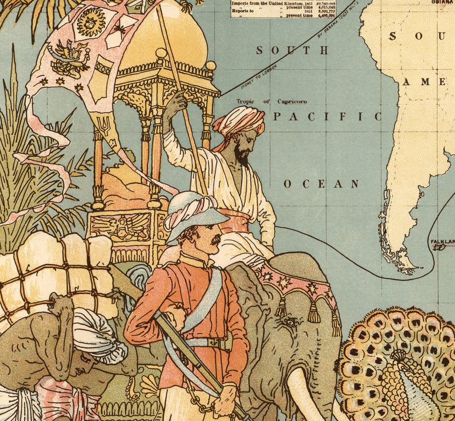 Carte du monde de l&