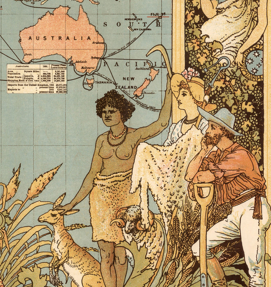 Carte du monde de l&