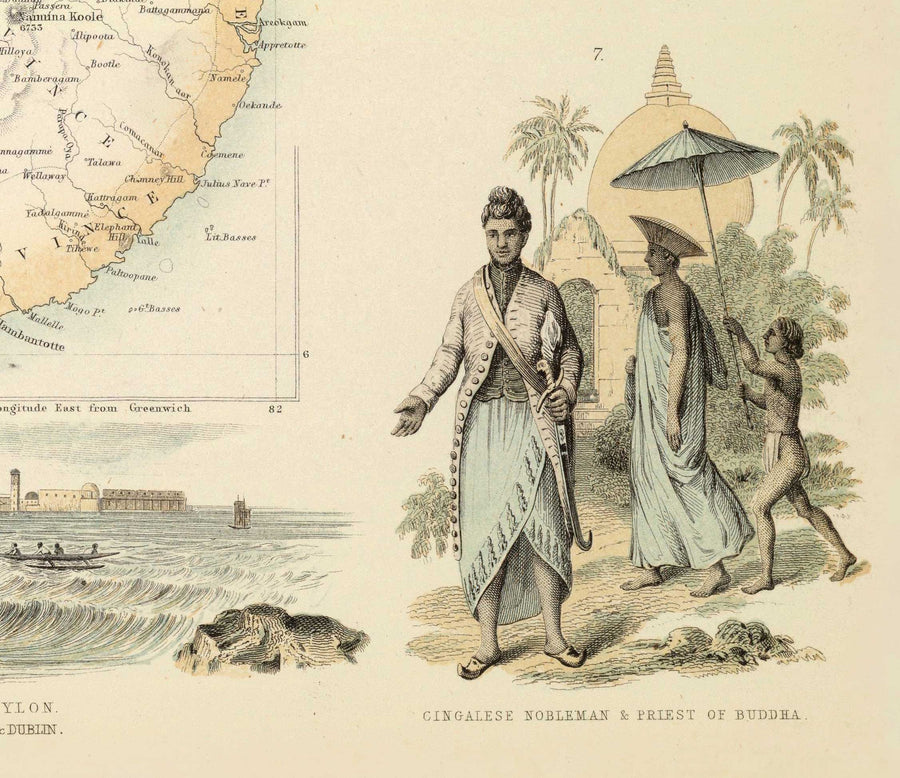 Ancienne carte des possessions britanniques dans l&