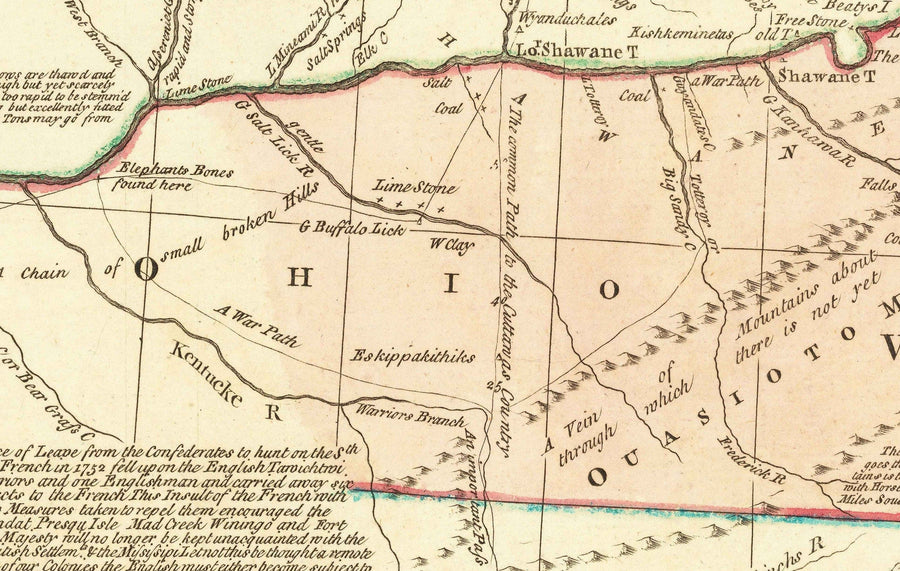 Ancienne carte des colonies britanniques en Amérique 1755 par Evans & Bowles - Colonies européennes et indigènes, États-Unis avant l&