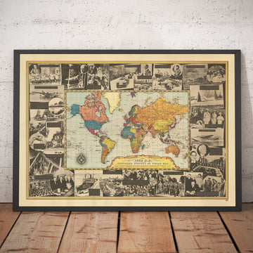 MATE mondiale de la Seconde Guerre mondiale, 1939 - Old Historical Events - Hitler Invading Pologne, Alliés déclarant la Seconde Guerre mondiale, Pape mourant