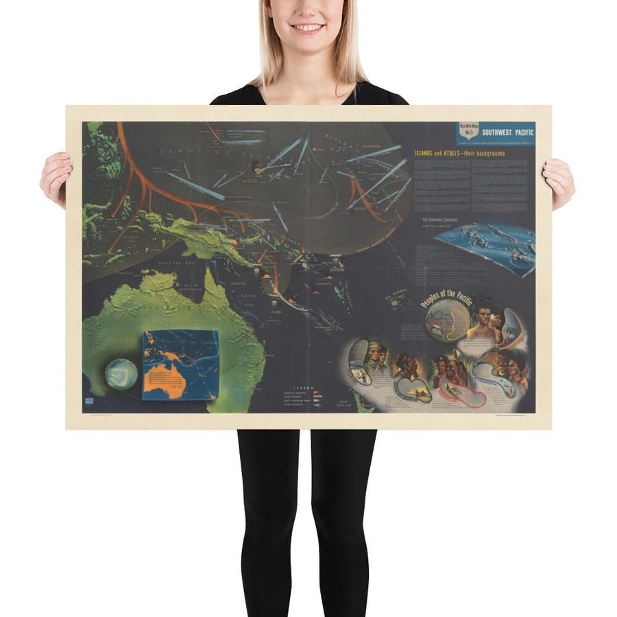 MAPOLE DE LA Guerre mondiale de l&