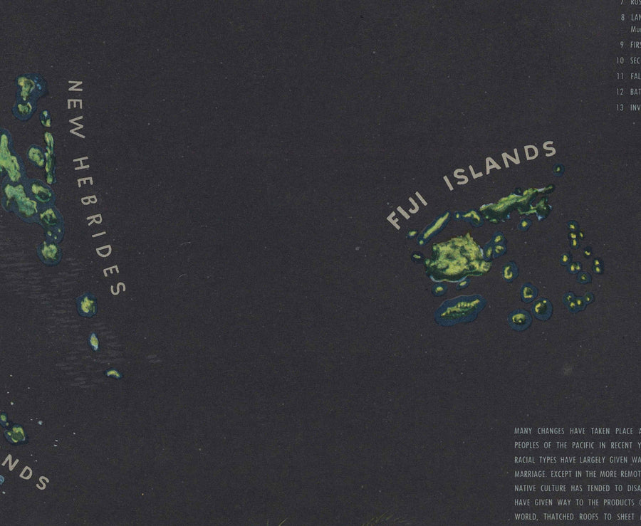 MAPOLE DE LA Guerre mondiale de l&