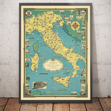 Mappa Pittoresca Antica d&