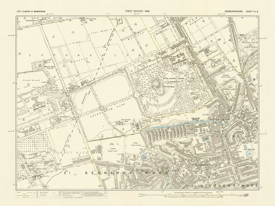 Mapa antiguo personalizado - Crea tu propio mapa de calles con código postal/código ZIP de los años 1800 y 1900 de la Ordnance Survey 