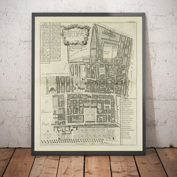 Old Map of St James&